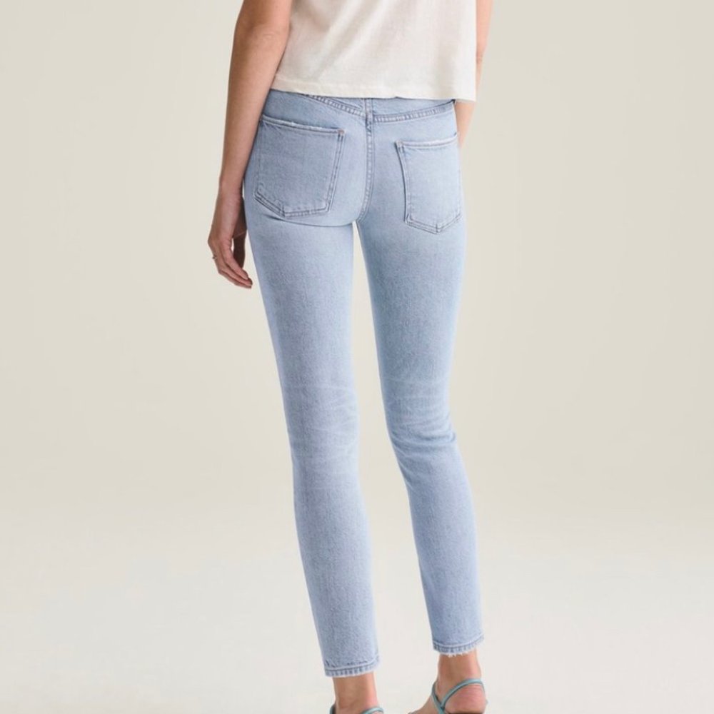 Agolde Toni Daylight Slim Mid Rise Straight Leg Jeans Sz 31 NWT - Picture 8 of 12